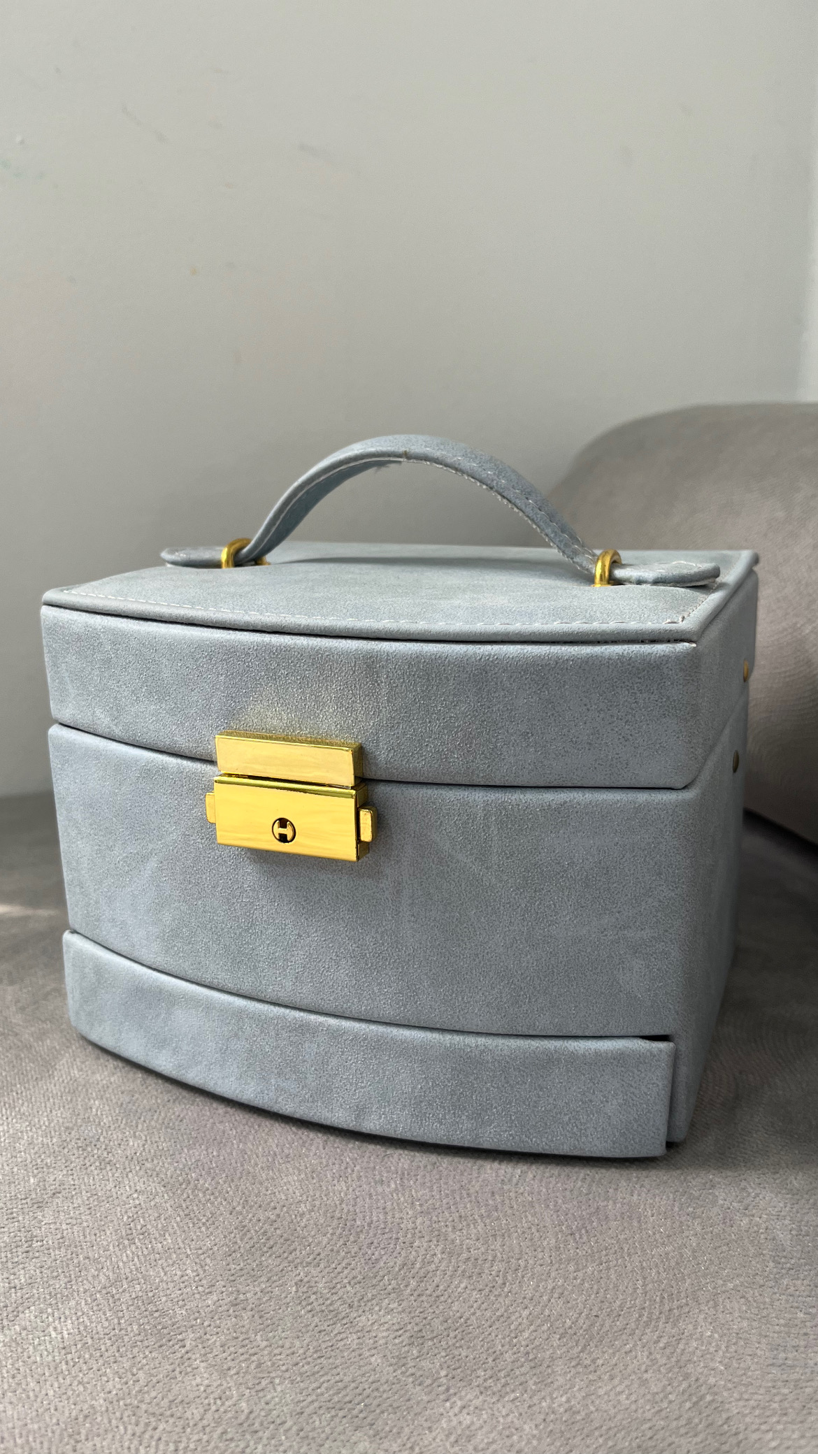 جعبه جواهراتی سه طبقه قفل دار