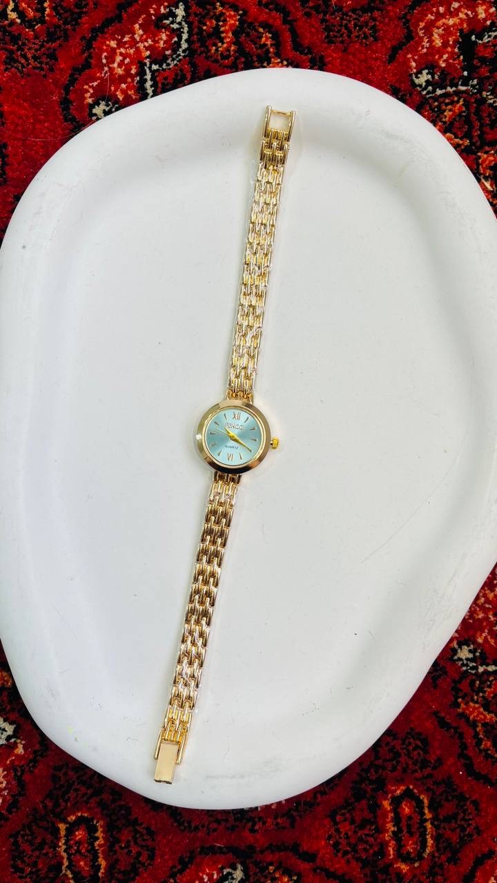 ساعت بند زنجیری صفحه سبزماچا